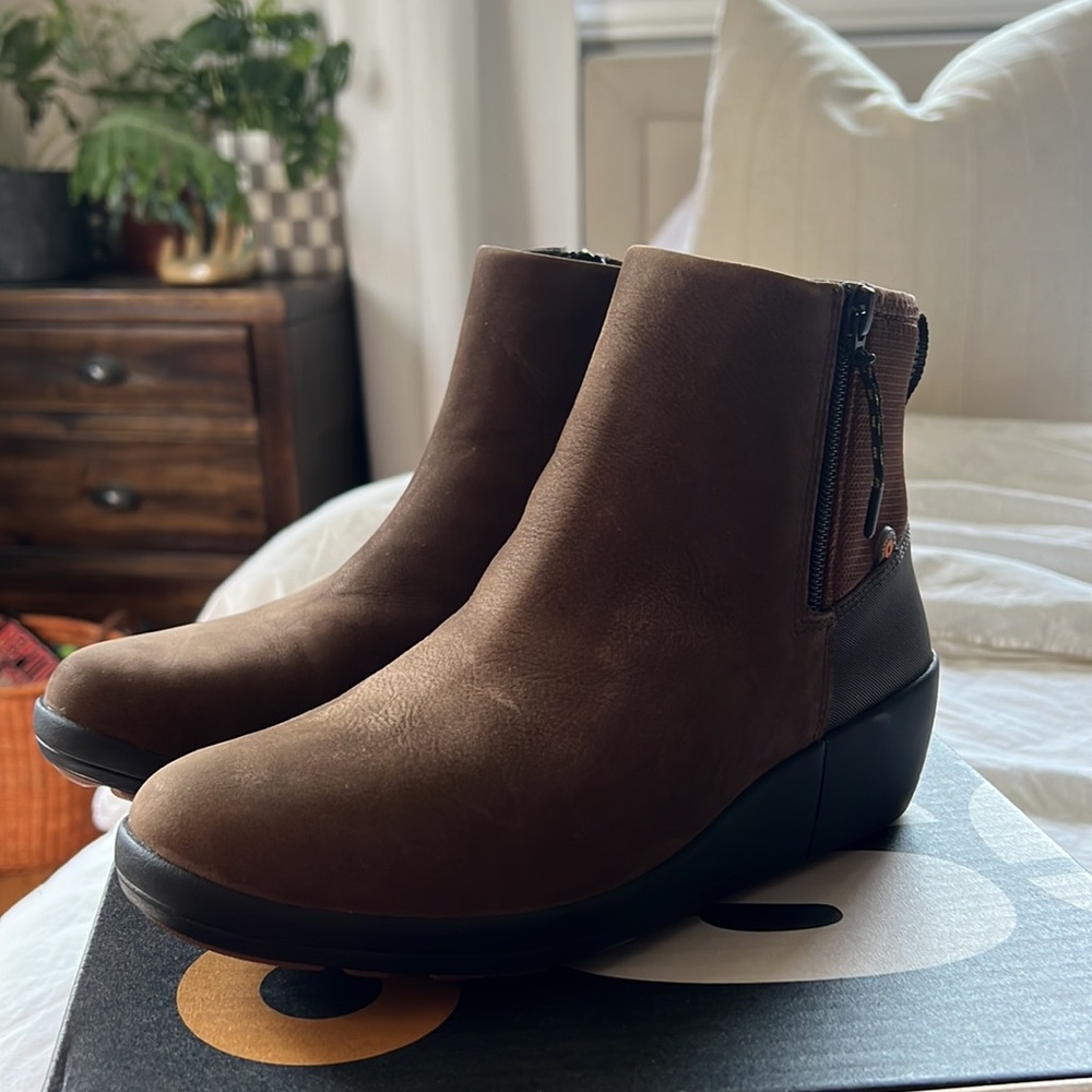 Brown Ankle Boots